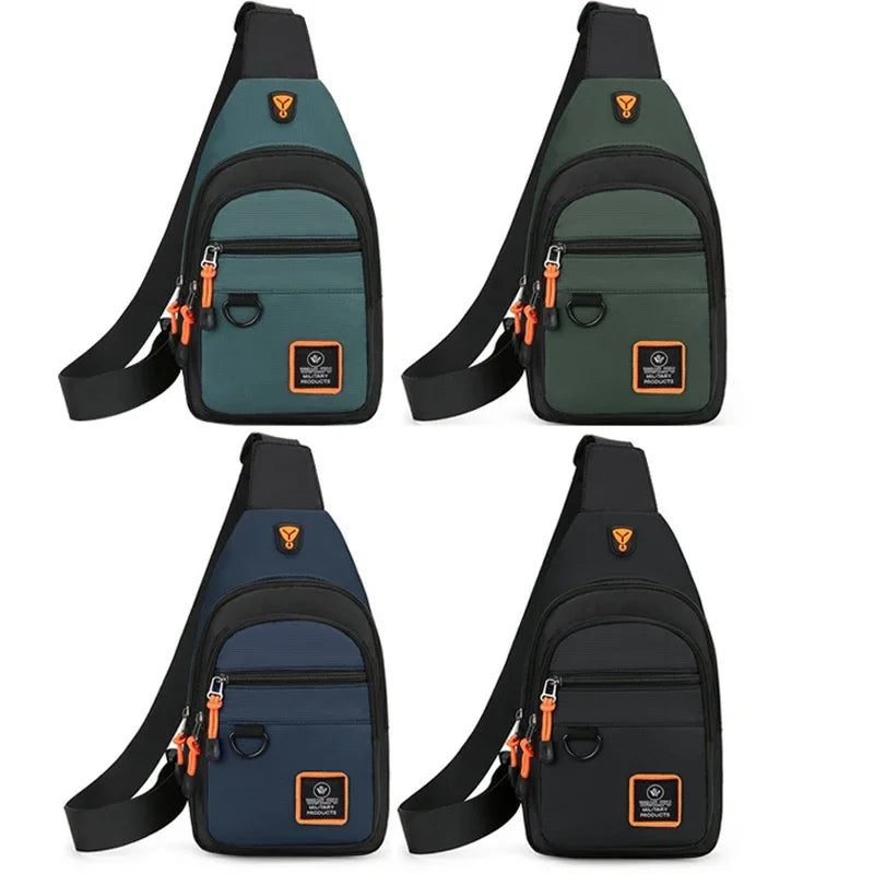 Men's Waterproof Crossbody Chest Bag | Hiking & Travel Crossbody Chest Bag P3