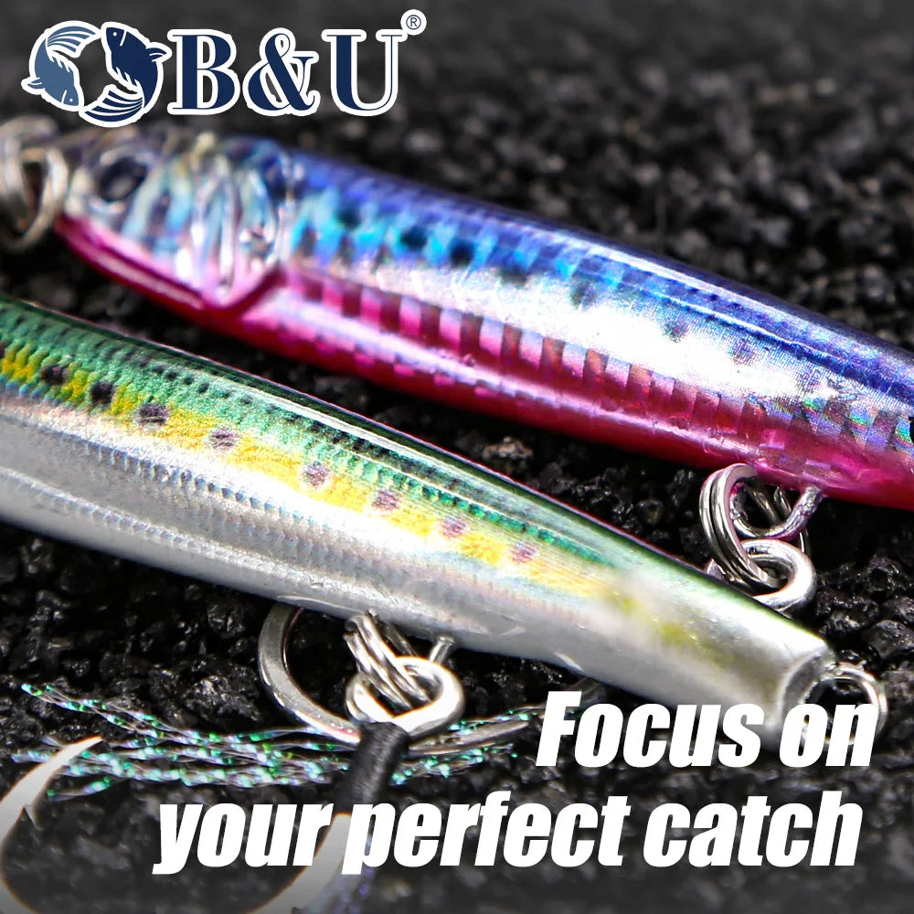 B&U S-Shaped Metal Jig Spoon – Saltwater Shore Casting Lure Metal Jig Lure P3