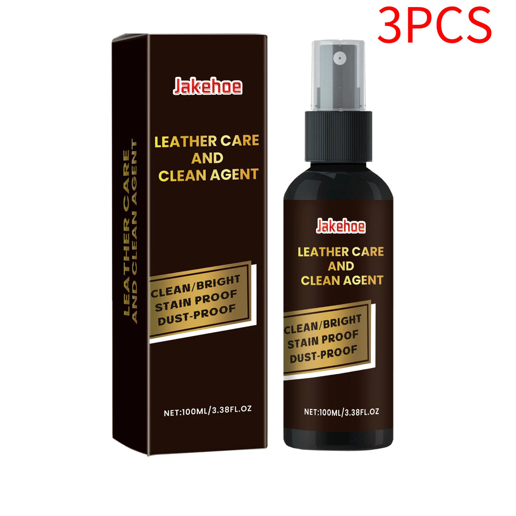 JAKEHOE Leather Cleaner & Conditioner – Jackets, Sofas, Bags Leather Cleaner P3 3PCS