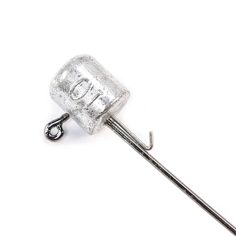 B&U Ned Rig Mushroom Head Hooks – Soft Bait Worm Fishing Fishing Hooks P3