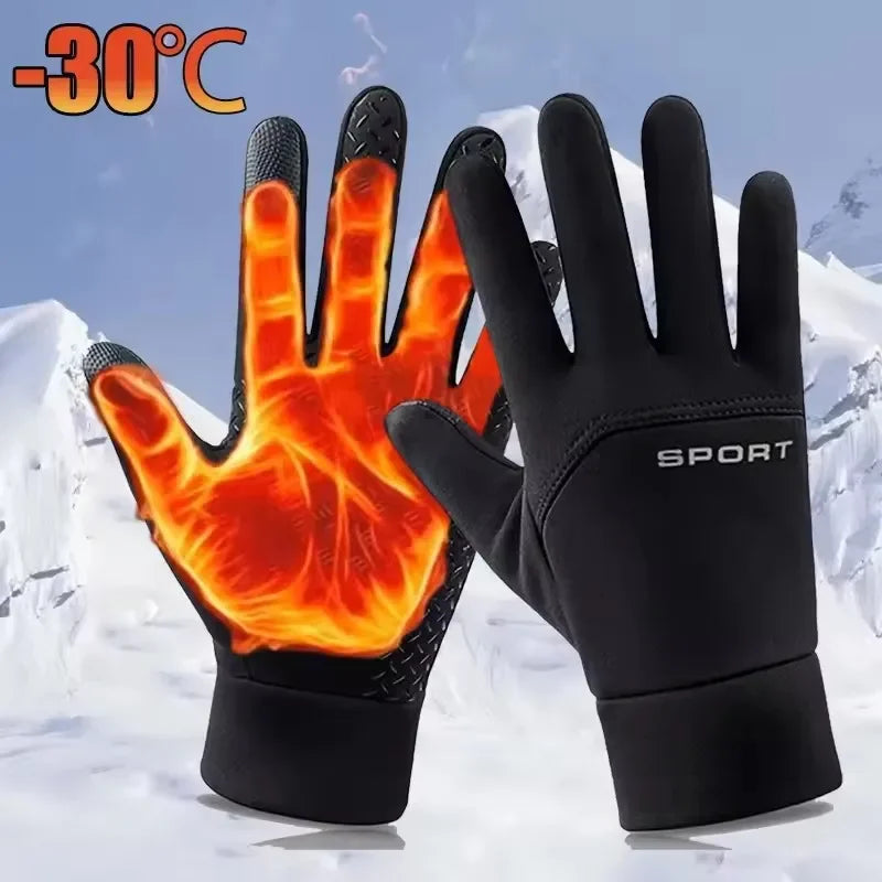Winter Touchscreen Windproof Gloves – Unisex Cycling Ski Hiking Winter Sport Gloves P3