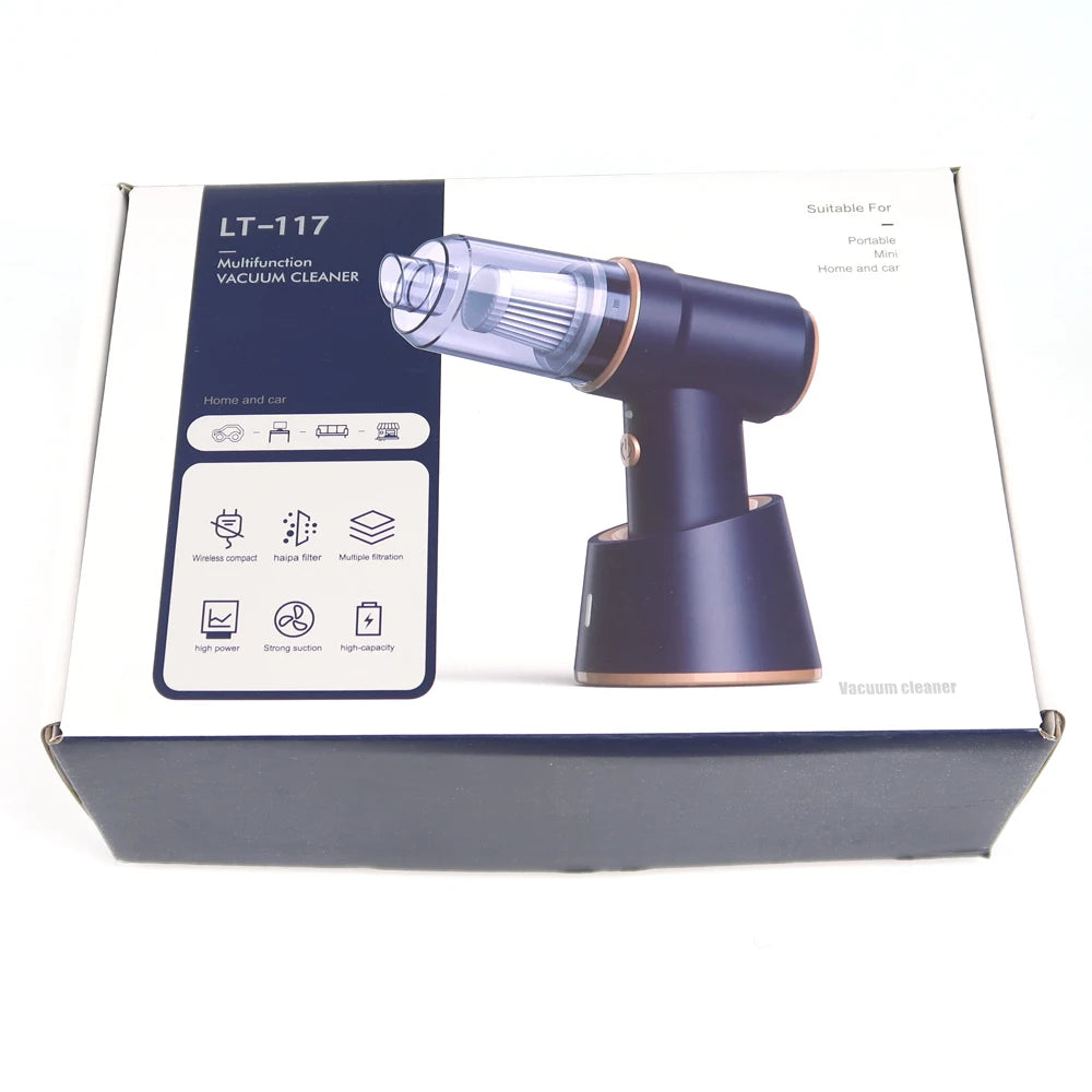 Mini Cordless Handheld Vacuum Cleaner – USB Rechargeable 60W Handheld Vacuum Cleaner P3 4000 - 4500Pa