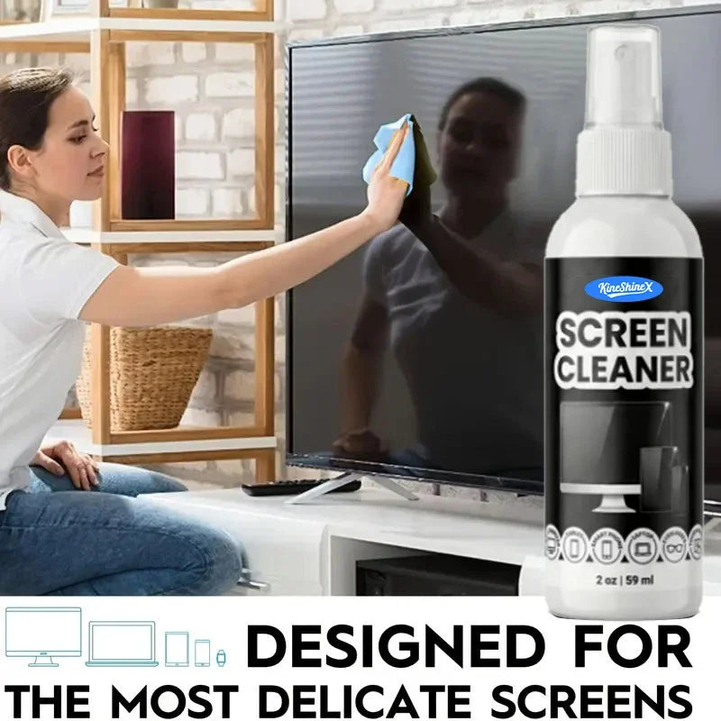 Screen Cleaner Kit – Spray & Microfiber Cloth for All Screens Screen Cleaning Kit P3