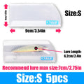 B&U Fishing Lure Storage Bags – Hard & Soft Bait Holder Pack Fishing Lure Storage P3 S