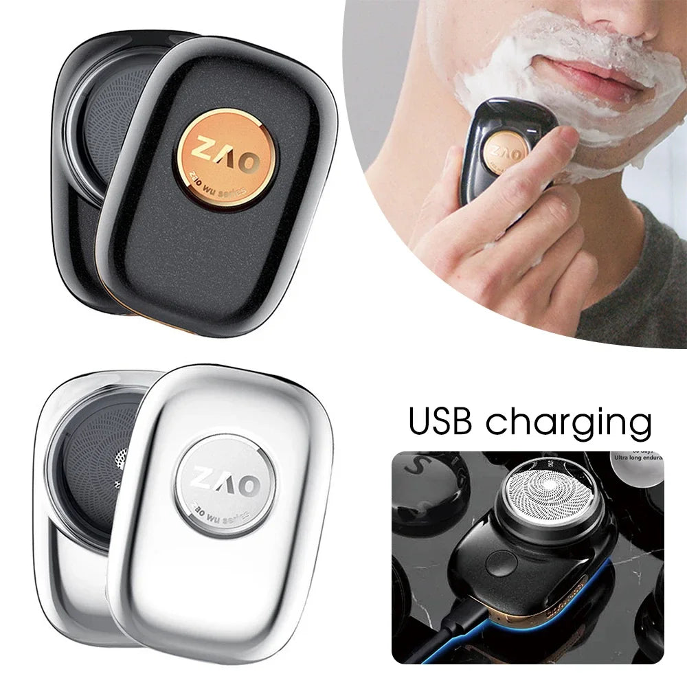 SAMVI Mini Portable USB Electric Shaver – Wet & Dry Beard Razor Electric Shaver P3