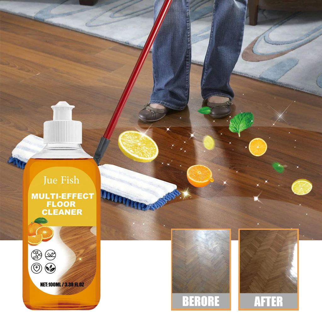 Jue-Fish Multi-Effect Floor Cleaner 100ml – Tiles & Wood Floor Cleaner P3