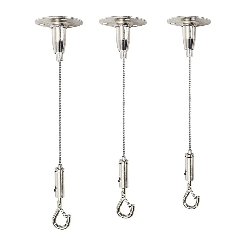 Adjustable Stainless Steel Wire Rope Suspension Hanging Kit Wire Rope Kit P3
