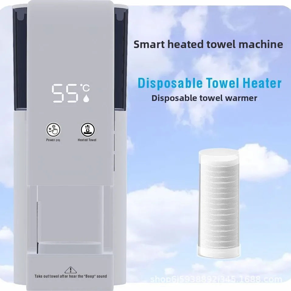 Electric Disposable Towel Warmer 55°C – Salon & Spa Dispenser Towel Warmer Dispenser P3