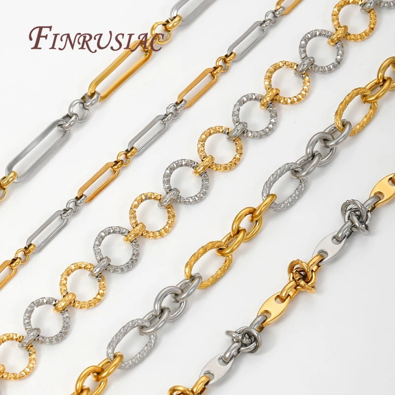 Gold-Plated Brass Chain – Cable Curb O Link | DIY Jewelry Making DIY Jewelry Chain P3