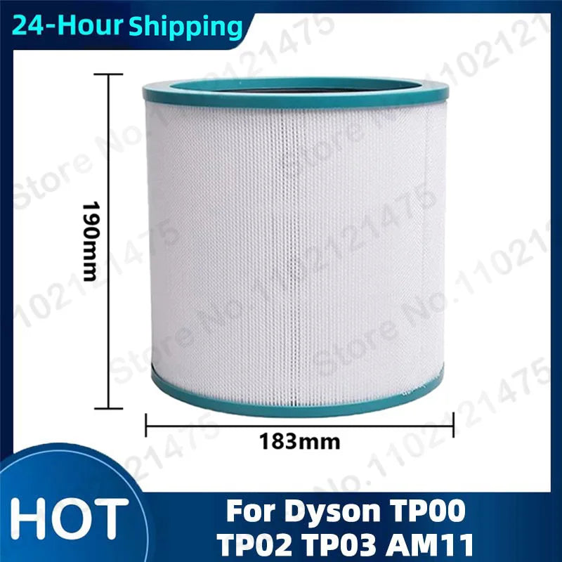 HEPA Activated Carbon Filter for Dyson TP00 TP02 TP03 AM11 Air Purifier Filter P3
