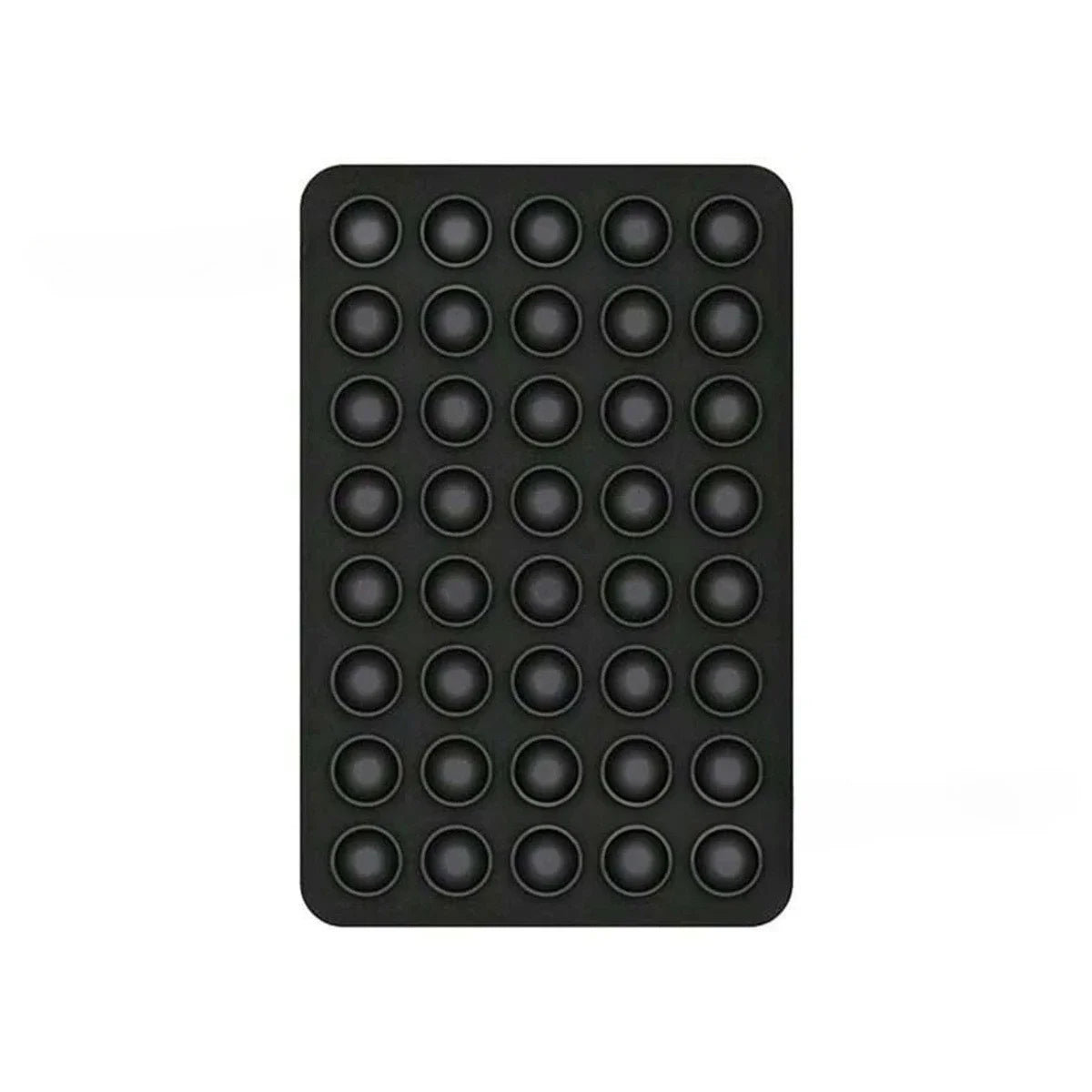 Double-Sided Silicone Suction Cup Phone Holder | Hands-Free Mount Phone Suction Mount P3 Black