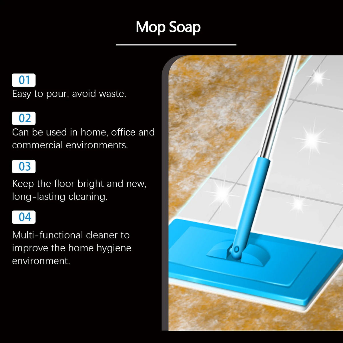 JAKEHOE Floor Cleaner – Tile & Hardwood Mop Soap 100ml Floor Cleaner P3