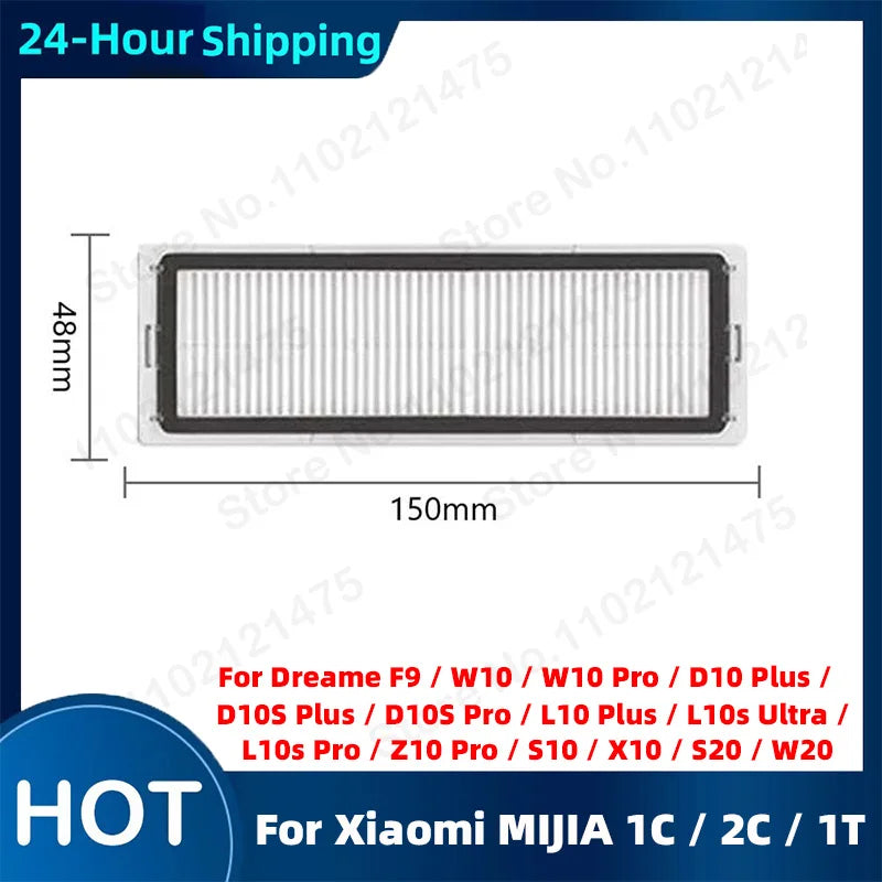HEPA Filter for Dreame L10s Pro/Ultra, D10S, Z10 Pro & Xiaomi Vacuum Filter Kit P3