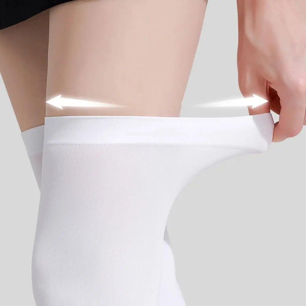 Ice Silk Sun Protection High Socks – Women's Tennis Golf Sport Sport High Socks P3