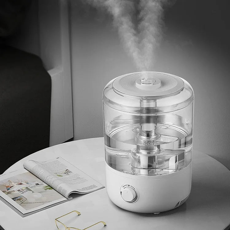 4L Dual Spray Ultrasonic Humidifier | Office & Home Ultrasonic Humidifier P3
