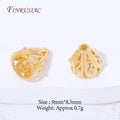 18K Gold Plated Filigree Cone Bead Caps | DIY Jewelry Making Jewelry Findings P3 18K Gold Plated 2 pcs
