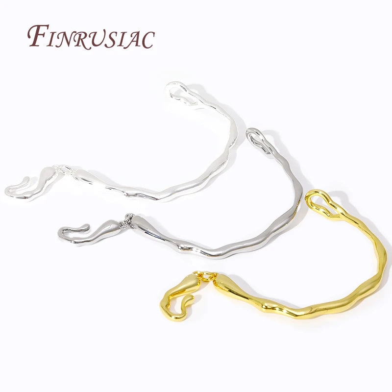 Silver Plated Branch Bracelet Connector Hooks – DIY Jewelry Jewelry Findings P3