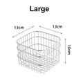 Stainless Steel Cosmetic Organizer | Makeup Brush Storage Basket Cosmetic Organizer P3 L