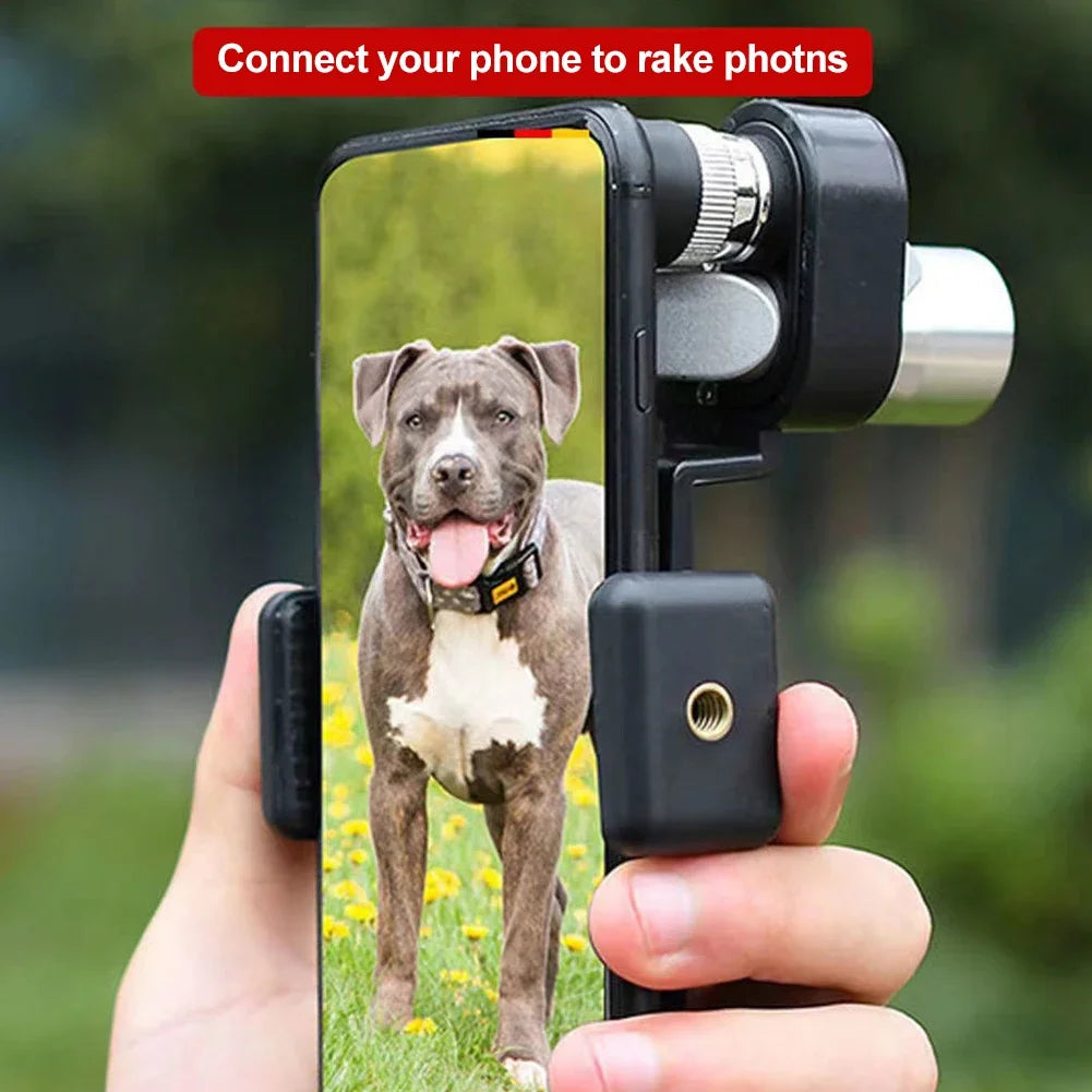 4K Monocular Telescope with Tripod & Phone Holder 10-300x40 Monocular Telescope P3