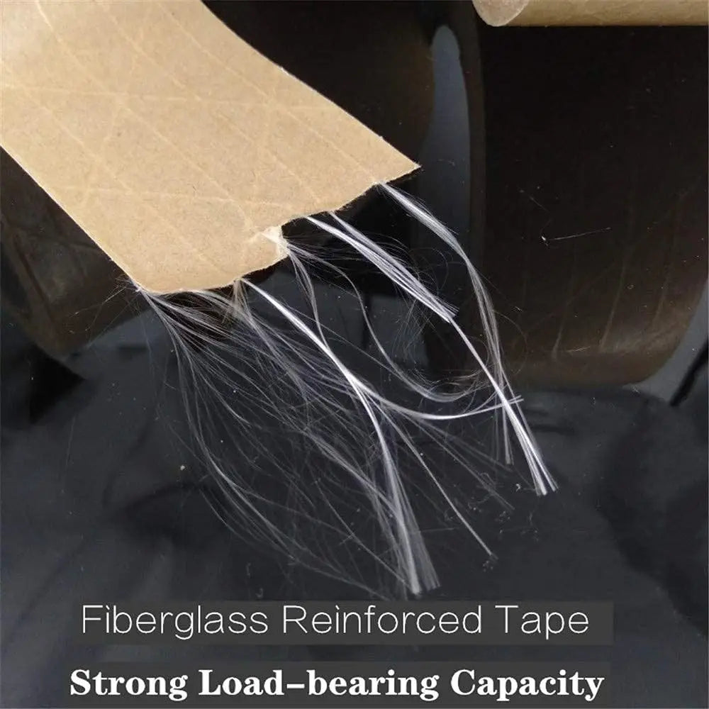 Reinforced Kraft Paper Tape – Self-Adhesive, Waterproof 30M Roll Packaging Tape P3