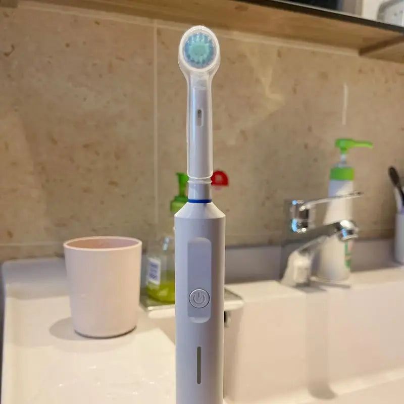 Dustproof Electric Toothbrush Head Covers – Round Cap ABS Toothbrush Head Cover P3