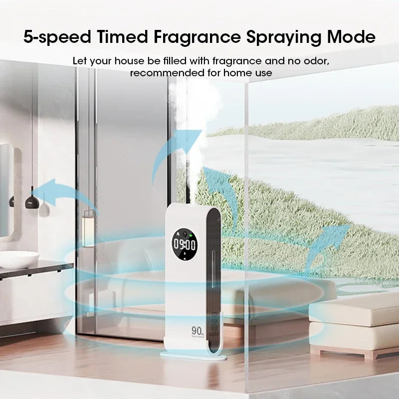 NOCCLILI Sensor Aromatherapy Diffuser with Night Light | Rechargeable Aromatherapy Diffuser P3