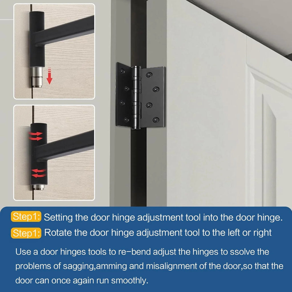 Heavy Duty Door Hinge Adjustment Tool – Alignment Spanner & Wrench Door Hinge Tool P3