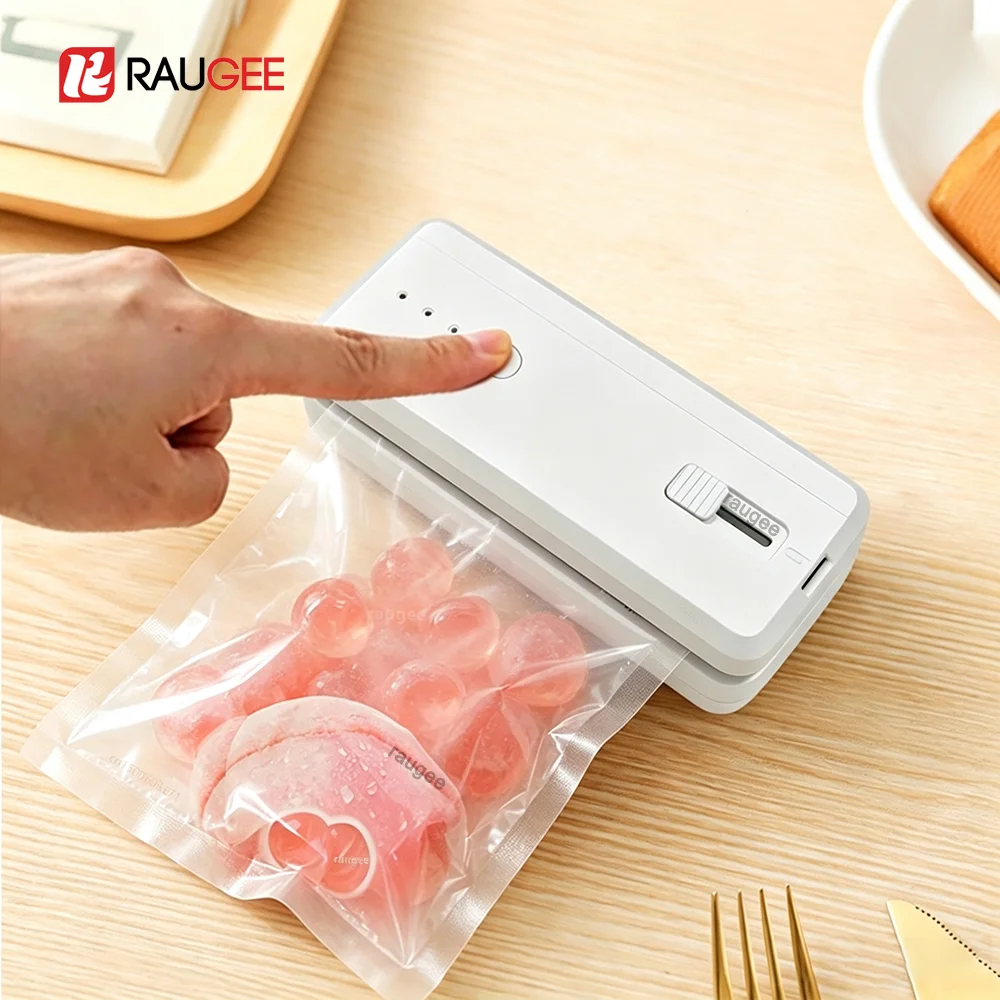 Raugee Mini Handheld Heat Bag Sealer – USB-C Rechargeable Heat Bag Sealer P3