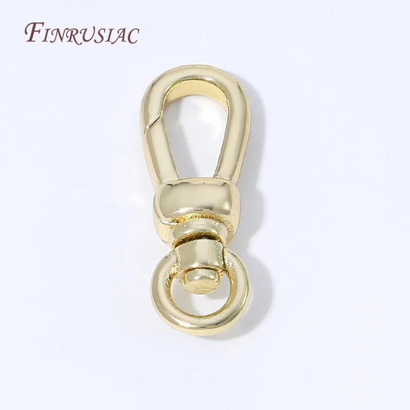 18K Gold Plated Swivel Lobster Clasp – DIY Jewelry Findings Jewelry Clasp Findings P3