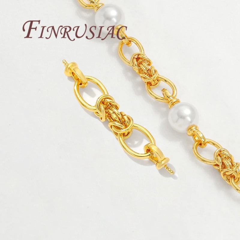 18K Gold Plated Jewelry Connectors | DIY Necklace & Bracelet Jewelry Connectors P3
