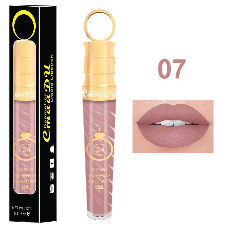 Cmaadu Matte Lip Gloss – Waterproof Long-Lasting Lipstick Matte Lip Gloss P3 07