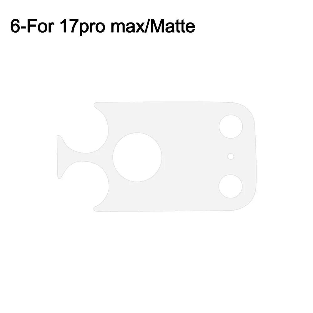 iPhone 17 / Air / Pro Max Camera Lens Protector – Matte & HD Camera Lens Protector P3 6-for17promax-Matte