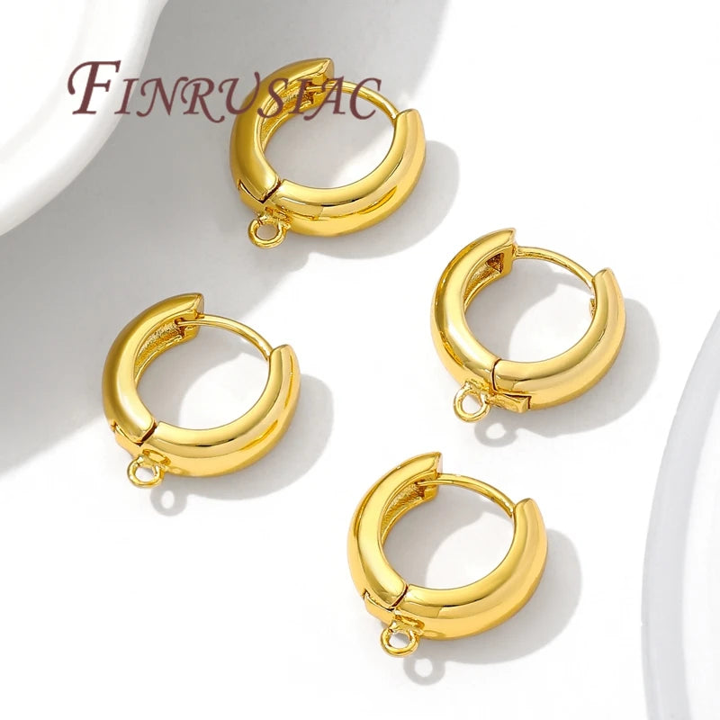 18K Gold Plated Earring Hook Findings – DIY Jewelry Making Earring Hook Findings P3