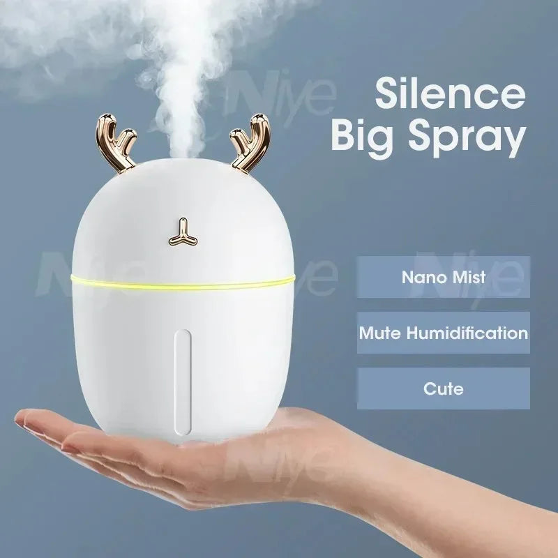 NOCCLILI Mini USB Humidifier Cute Pet | Aromatherapy Diffuser Mini USB Humidifier P3