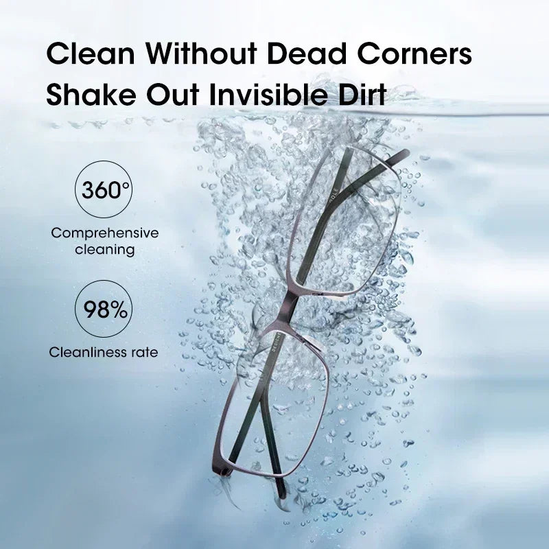 NOCCLILI 50W Ultrasonic Cleaner – Jewelry & Glasses Ultrasonic Cleaner P3