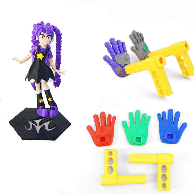 3D Printed Articulated Doll – Poseable Collectible Figure Gift Articulated Collectible Figure P3