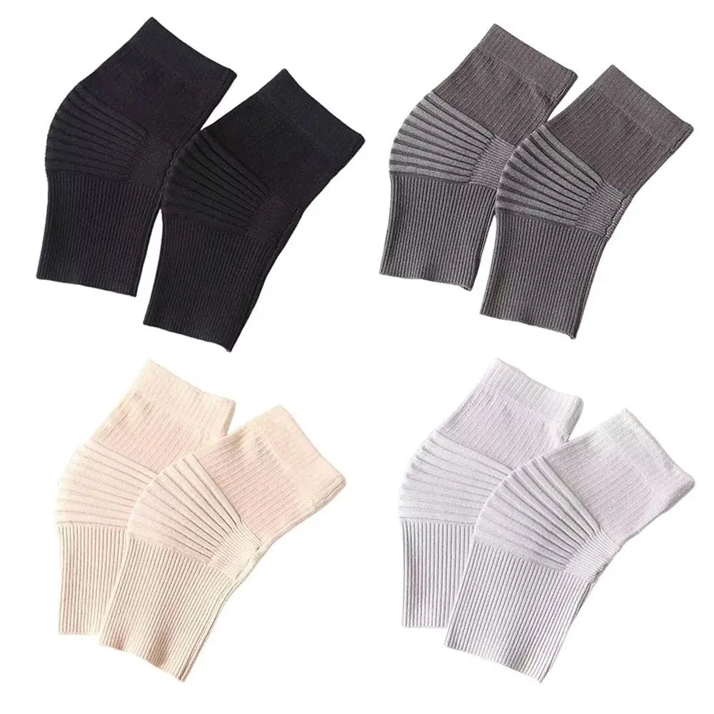 Cotton Thermal Knee Warmer Sleeve – Unisex Soft Knit Support Knee Warmer Sleeve P3