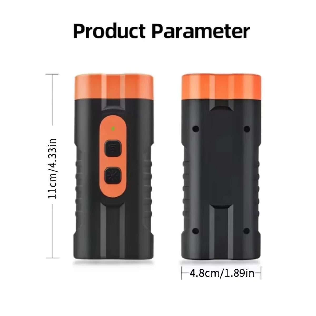 Dual Head Ultrasonic Dog Repeller & Trainer – USB Rechargeable Dog Training Device P3