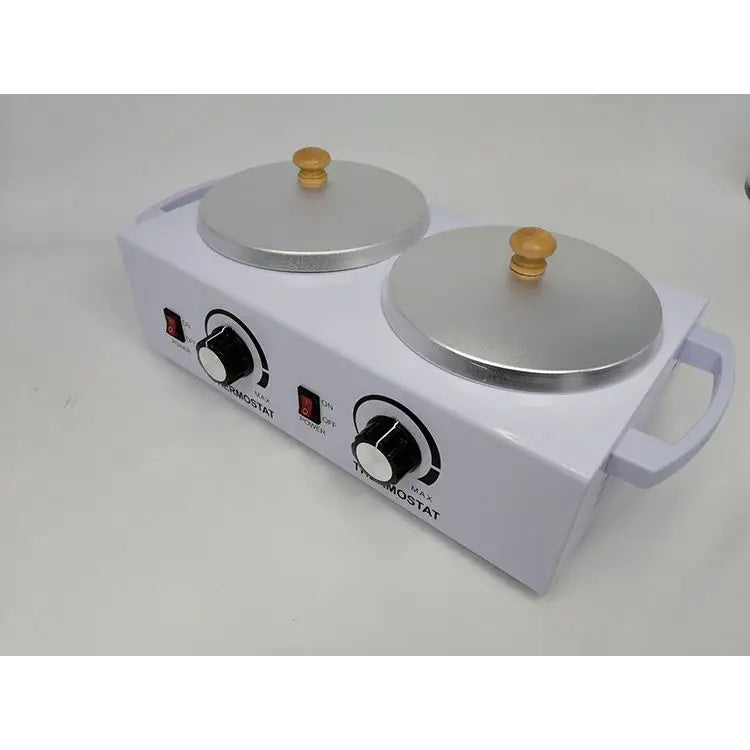 Dual Pot Wax Heater 1000cc – Professional Hair Removal Warmer Wax Heater Warmer P3