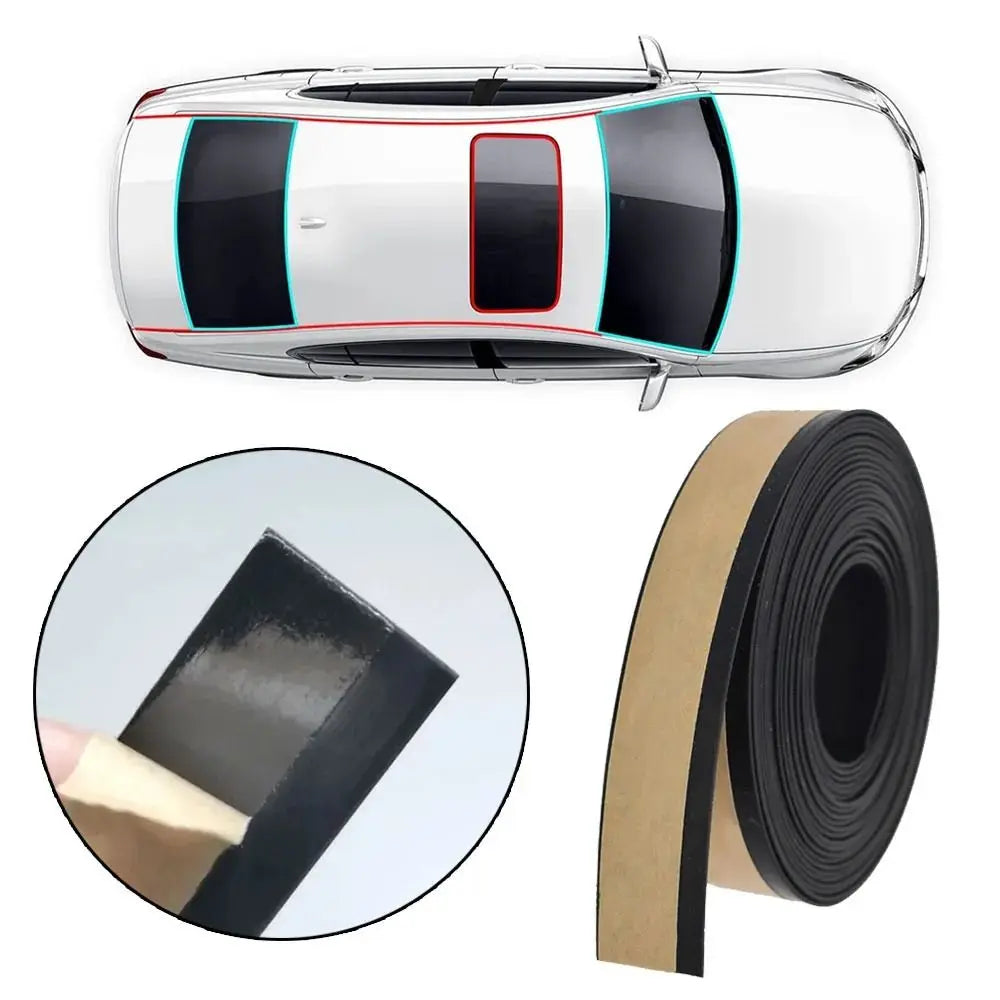EPDM Rubber Car Window Weatherstrip Seal Strip 1M/4M 15/20mm Car Weatherstrip Seal P3