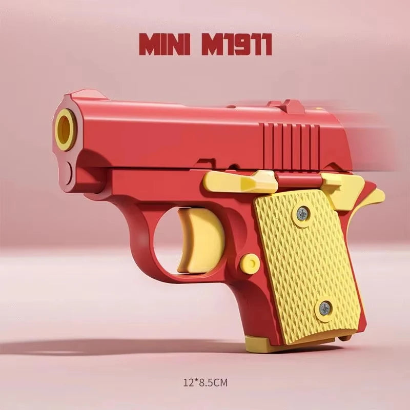 3D Printed Gravity Mini Fidget Pistol Toy | Novelty Gift Novelty Fidget Toy P3