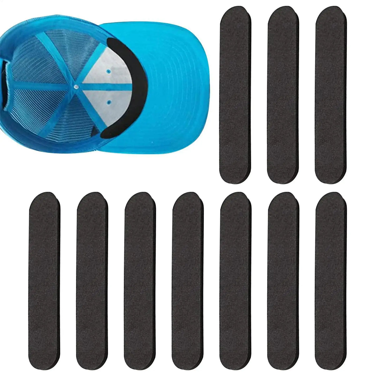 10-Pack Hat Size Reducer Pads – Adhesive Sizing Inserts Hat Sizing Inserts P3