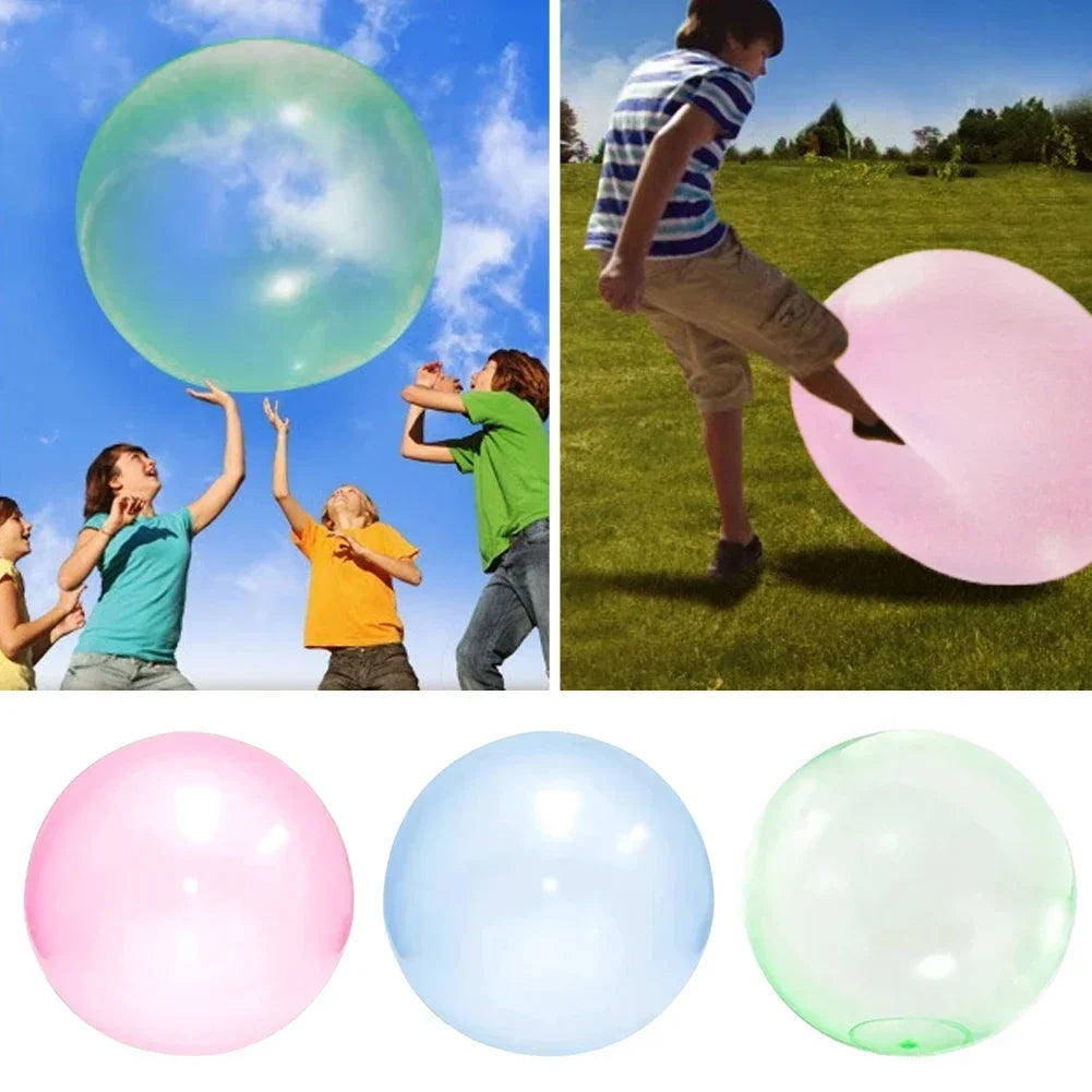 TPR Rubber Bubble Ball – Kids Outdoor Inflatable Water Play Toy Inflatable Play Ball P3