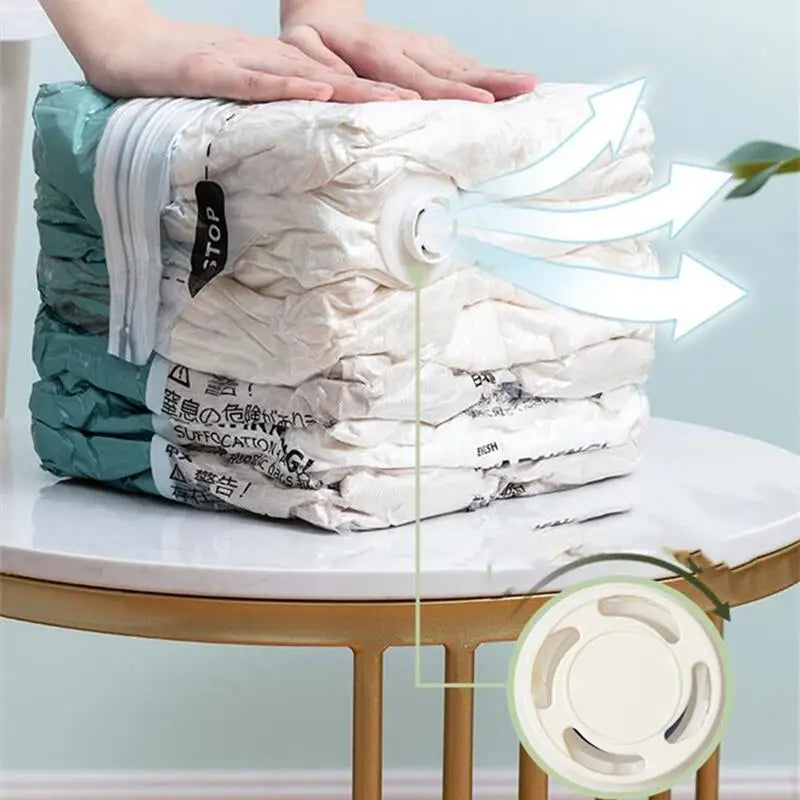 No-Pump Vacuum Compression Storage Bags – Extra Large Vacuum Storage Bags P3