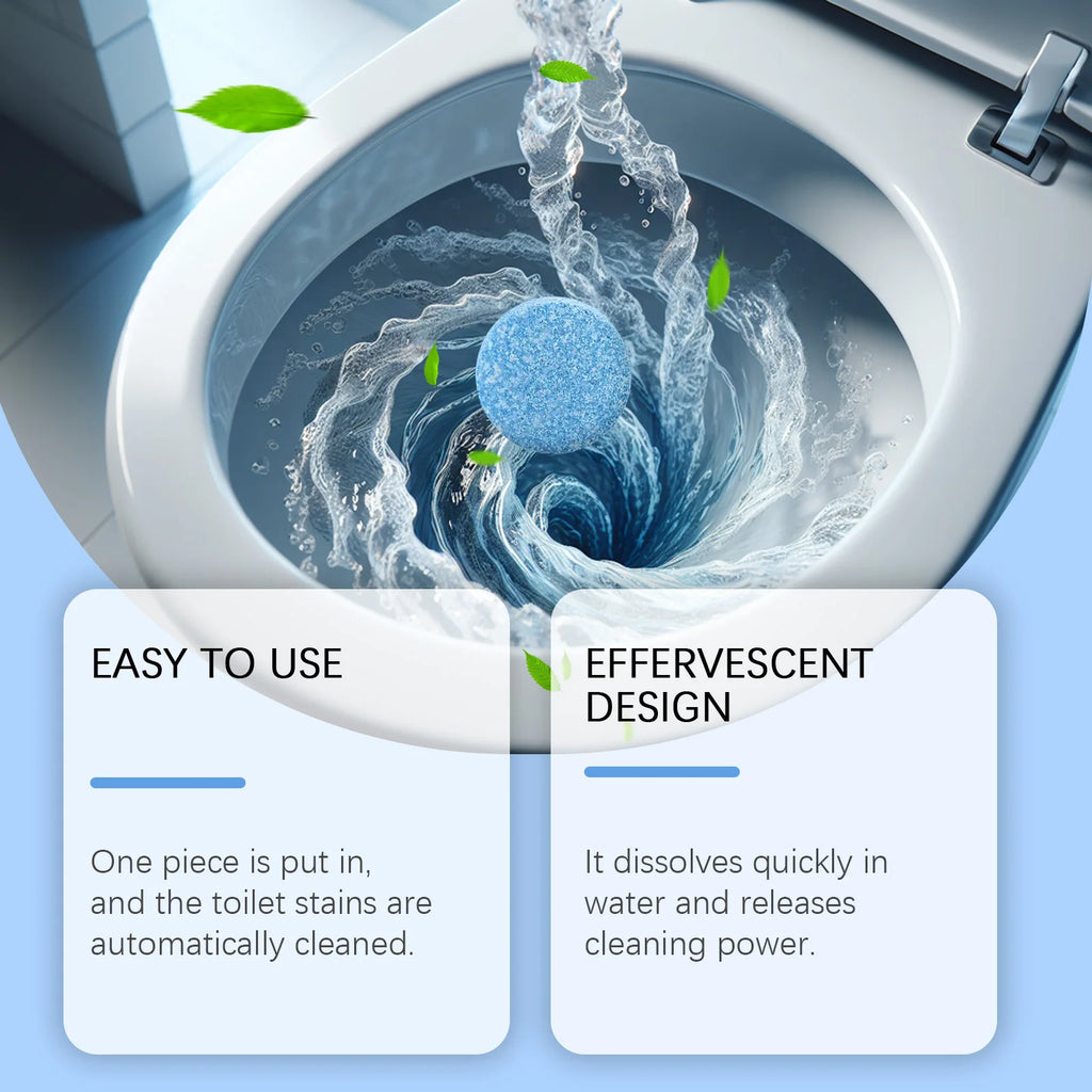 Toilet Cleaning Effervescent Tablets – Deep Clean & Deodorizer Toilet Cleaning Tablets P3
