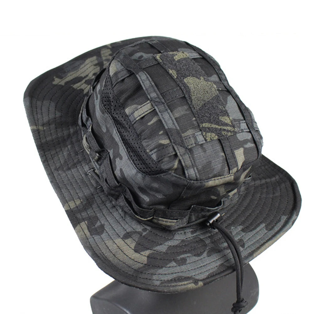 Tactical Camo Bucket Hat – Unisex Fishing & Hiking Sun Cap Bucket Hat P3