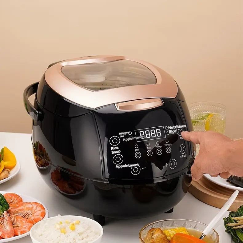 DUTRIEUX 5L Smart Rice Cooker – Ceramic Pot, Timer & Reservation Smart Rice Cooker P3