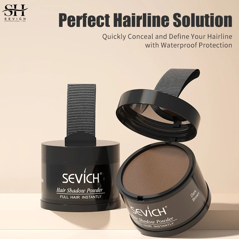Sevich Keratin Hair Fiber & Hairline Shadow Powder Kit 2pc Hair Fiber Powder Kit P3