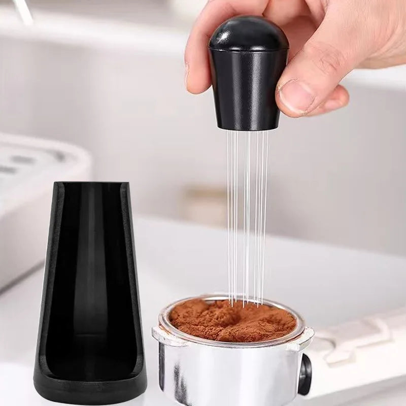 WDT Espresso Distribution Tool – Stainless Steel Needle & Dosing Ring Espresso Distribution Tool P3