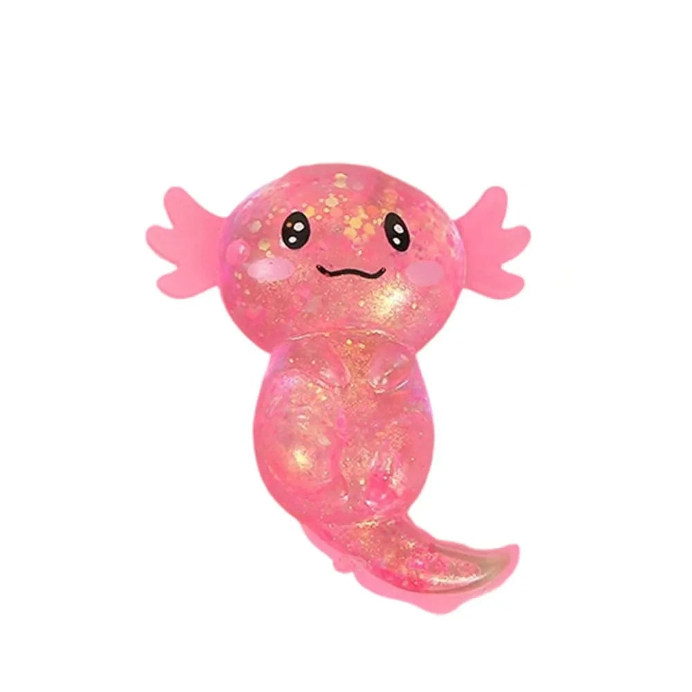 Axolotl Squishy Fidget Toys 2-Pack | Slow-Rise Salamander Squish Squishy Fidget Toy P3
